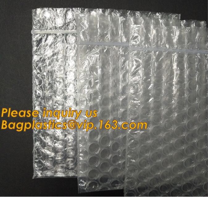 air mail metallic holographi rose gold bubble padded mailer / Zip lockkk bubble bag/ slider bubble bag,Holographic Factory