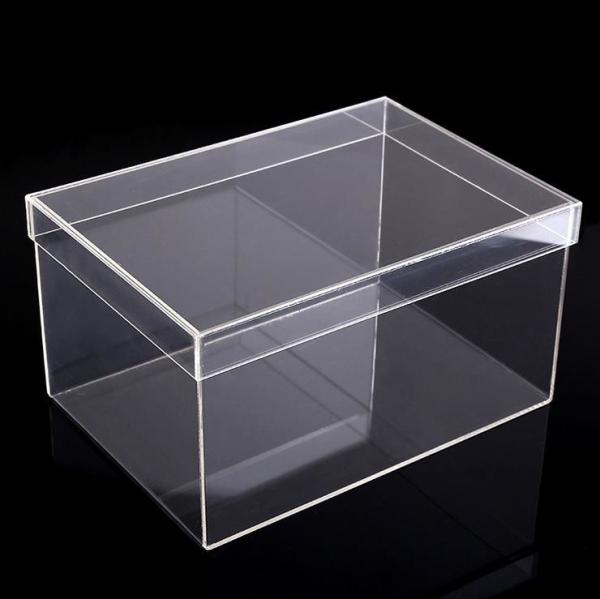 custom good quality acrylic shoe case display stand
