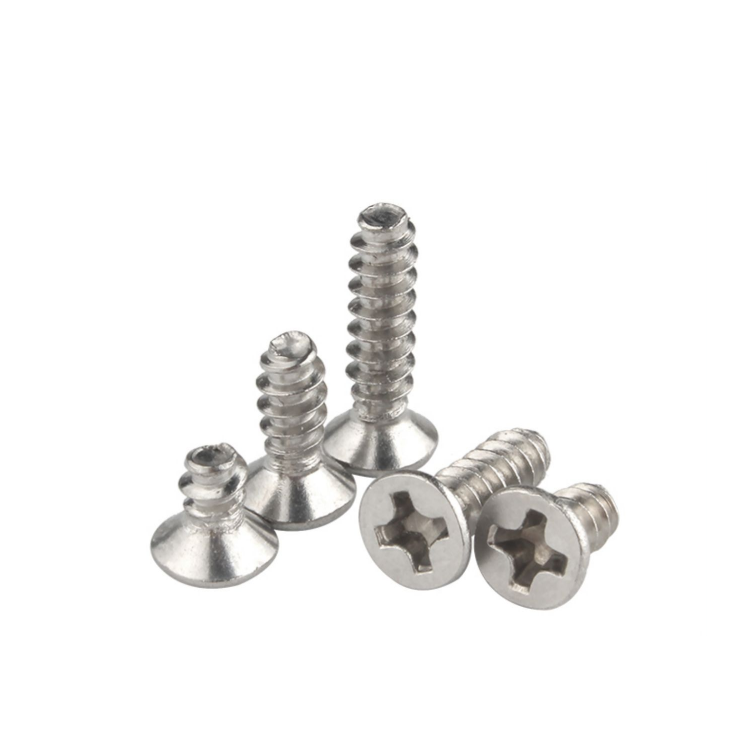 OEM Supported Stainless Steel M3.5 Metric Thread Black Self Tapping Screw with Zinc Finish