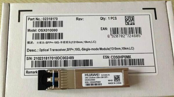 2km 100Base Huawei Fiber Optic SFP Module Digital Diagnostic Monitoring SFP-FE