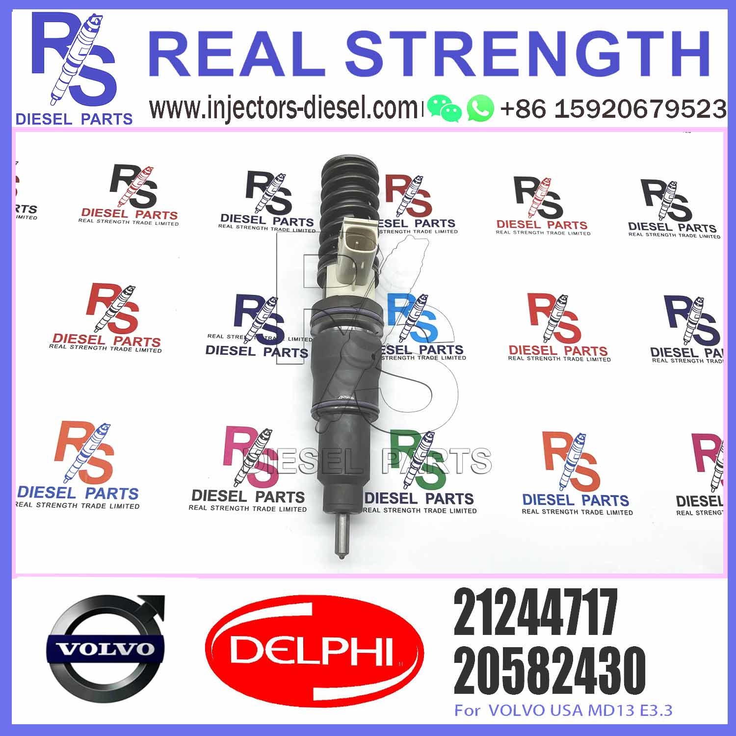 New Diesel Fuel Injector 21246331 85003110 BEBE4F06001 for V olvo MD11 21106375 21246331 21244717