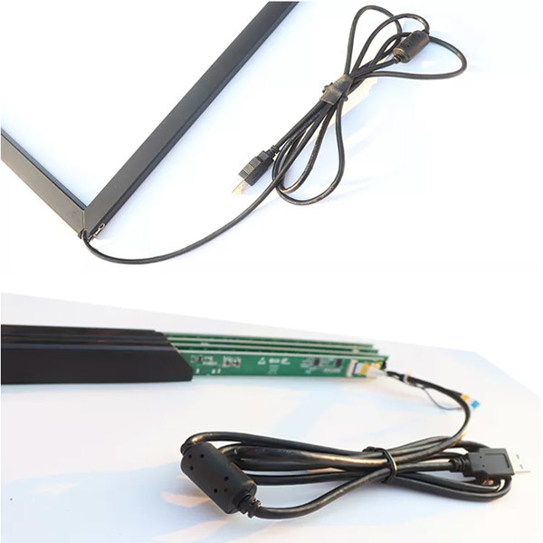 China 55 Inch Plastic IR Infrared Touch Panel Laptop Screen Frame Overlay For Monitor on sale