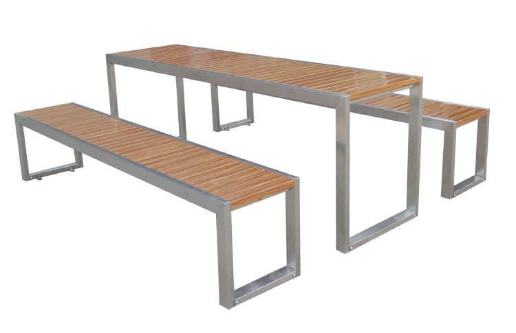 Outdoor Dinning Set Furniture Wood Picnic Table and Chairs
