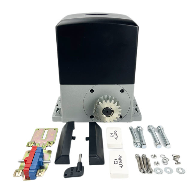 Automated Heavy Duty Sliding Gate Motor 2500kg Powder Coated