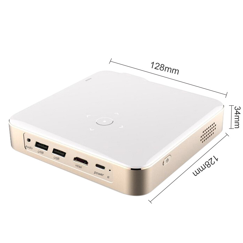 Native 1080P LED DLP Interactive Projectors Android 6000 Lumens