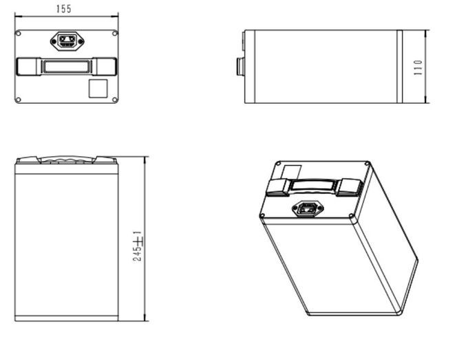 XD RS485 IP67 Telecom Backup Batteries Ebike 48v Lifepo4 Battery