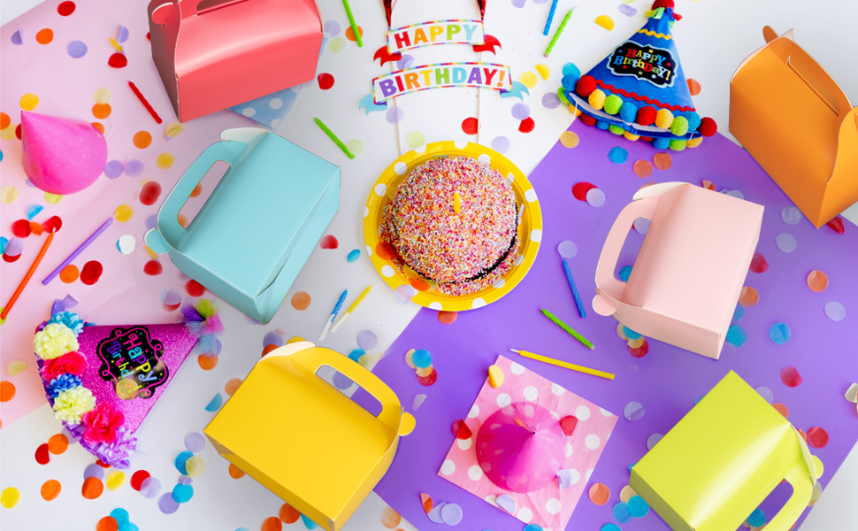 Party colorful box