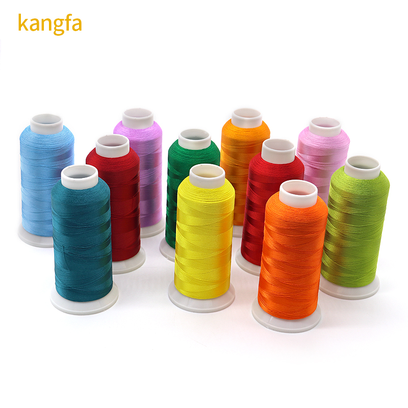 Fast Delivery 720 Colors 100% Polyester Embroidery Thread for Machine Embroidery Dyed
