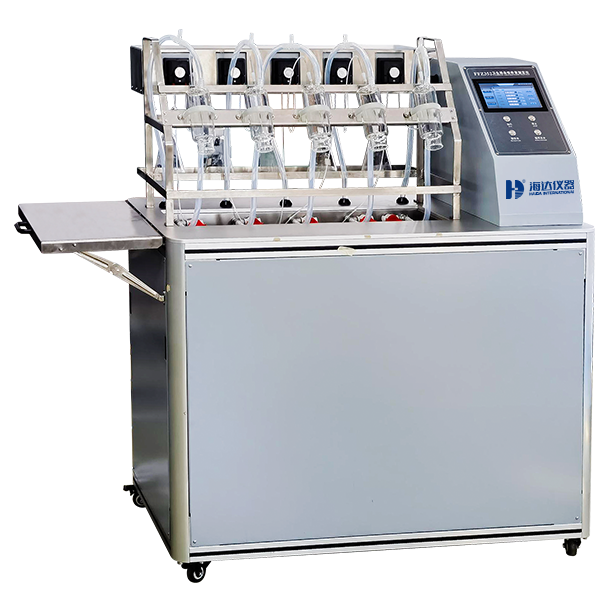  5014-HD Sanitary Tampon Absorption Tester with PLC Control Manufactures