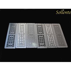 56W LED PC Multi Lens Array Asymmetric For SMD 3528 LED Street Light Modules