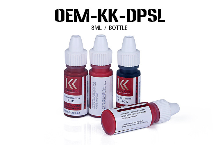 High Concentration Permanent Makeup Kolor King Pigments For Eyeliner / Lip