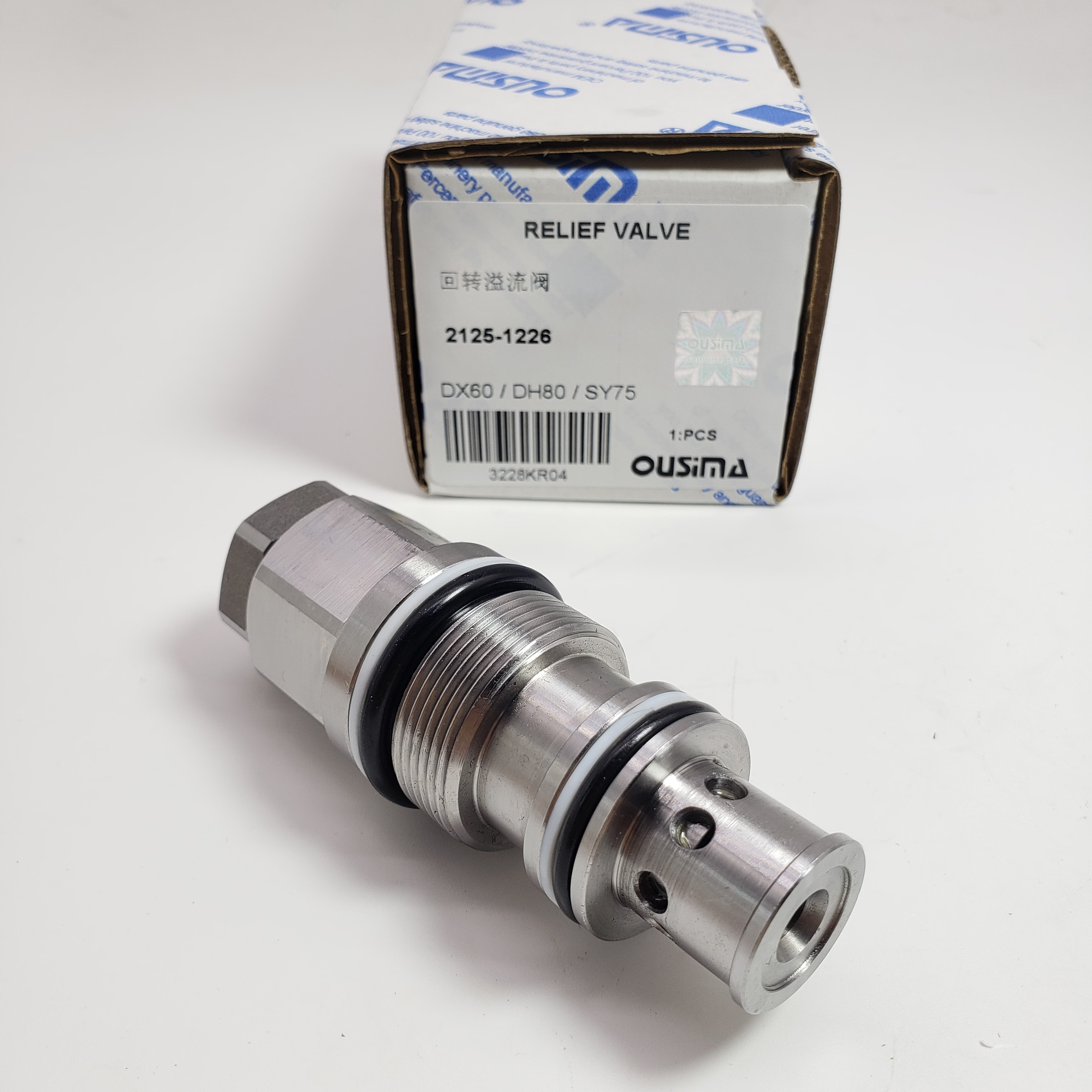 Relief Valve 2125-1226 For DOOSAN DH220-5 DH225-7 R225-7 HD820