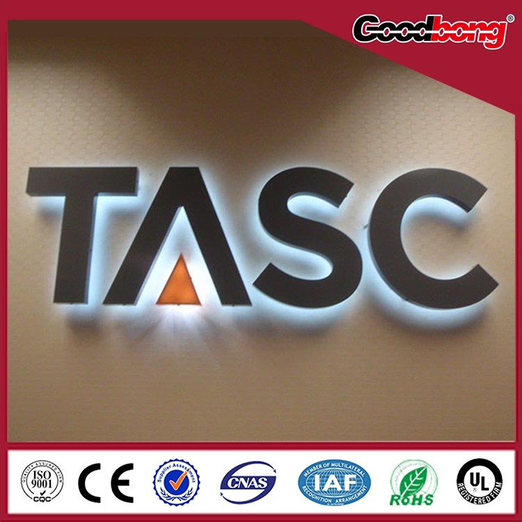 Super High Quality Large Acrylic Wall mounted Channel Letter