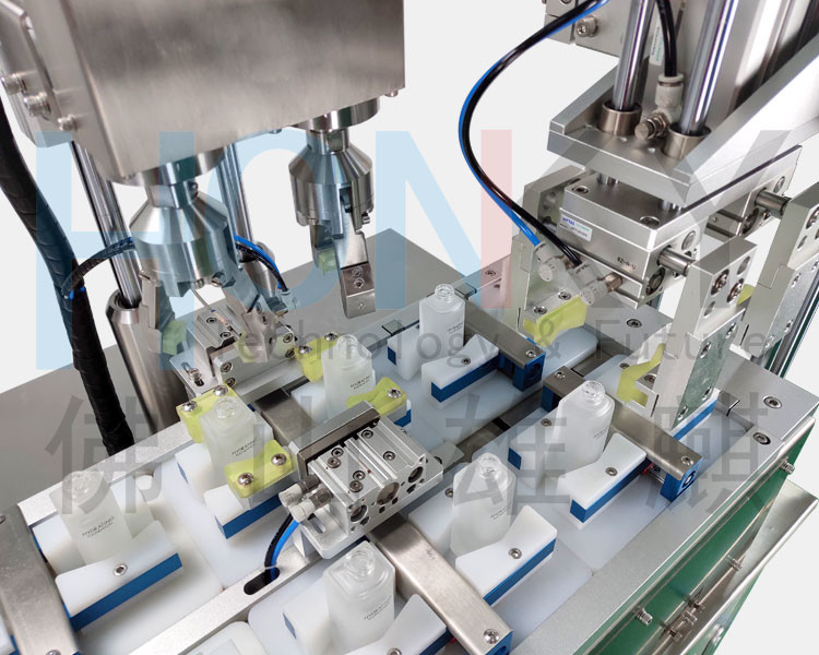 Automatic 2400 BPH Cream Filling And Capping Machine With Ceramic Pump