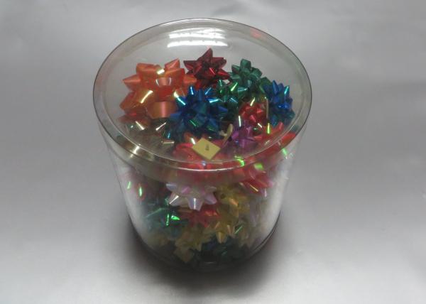 Gold , Red , Blue Mini star Gift bow ribbon with polypropylene for Gift
