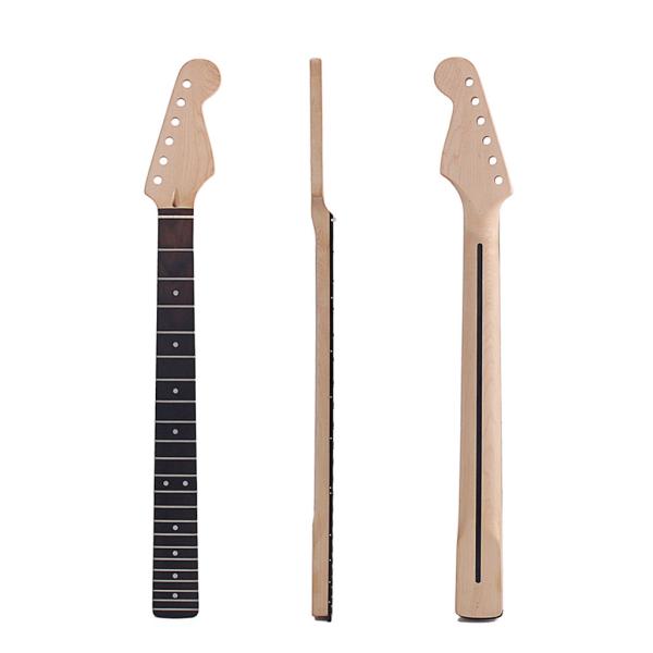 22 Frets Fender Stratocaster Neck Replacement Rosewood Fingerboard Canada Maple