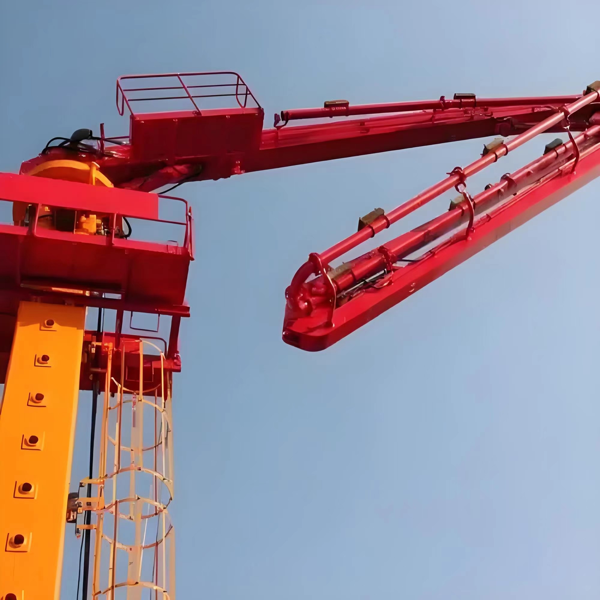Concrete Placing Tower Boom Placer 23m Spider Floor Wedge For Placing Boom Mini