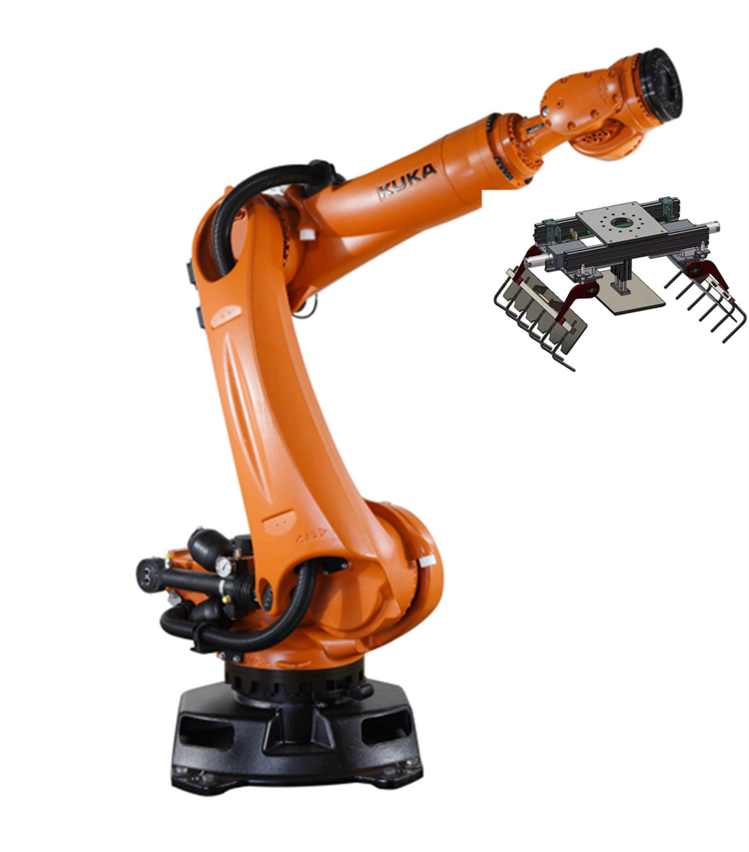 KR 150 R3100 Prime Kuka Robot Arm Intelligent Floor Mounting Position
