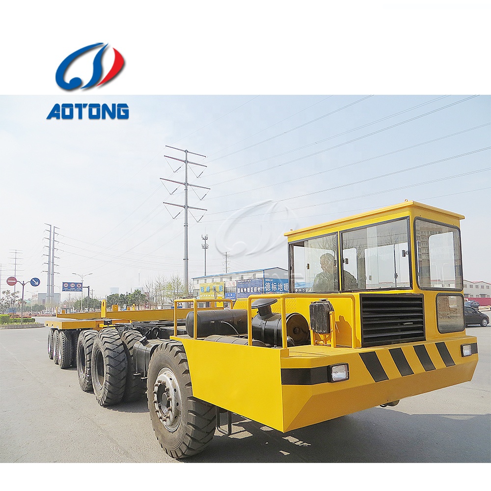 Transport Dolly Trailer for 100-250 Tons Steel Tubes Overall Dimension 7030*550*630
