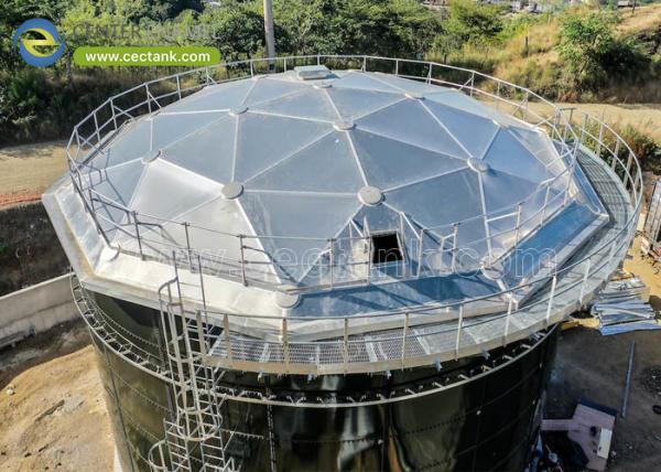 Center Enamel can Provide Aluminum Dome Roofs for Maldives Crude Oil Storage