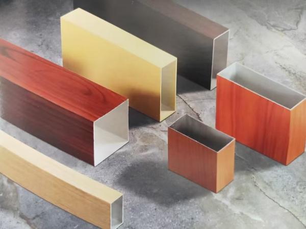 6063-T5 Alloy Structural Extrusion Aluminum Profiles For Architectural Curtain