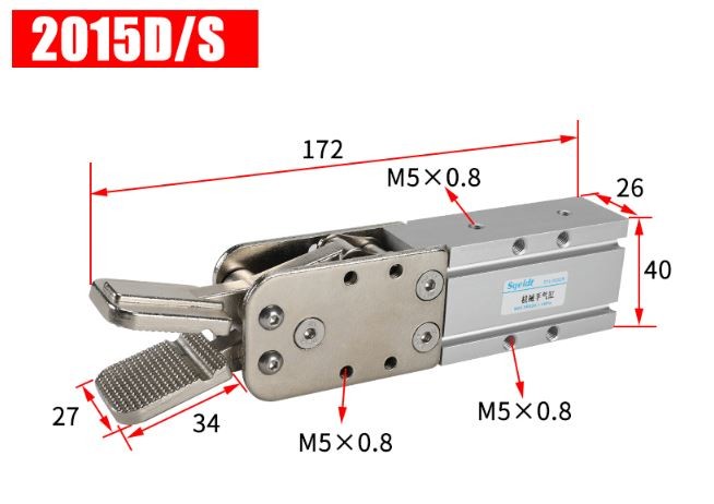 Runner Clip Type Industrial Robot Parts 3Kg Payloading ISO Certification