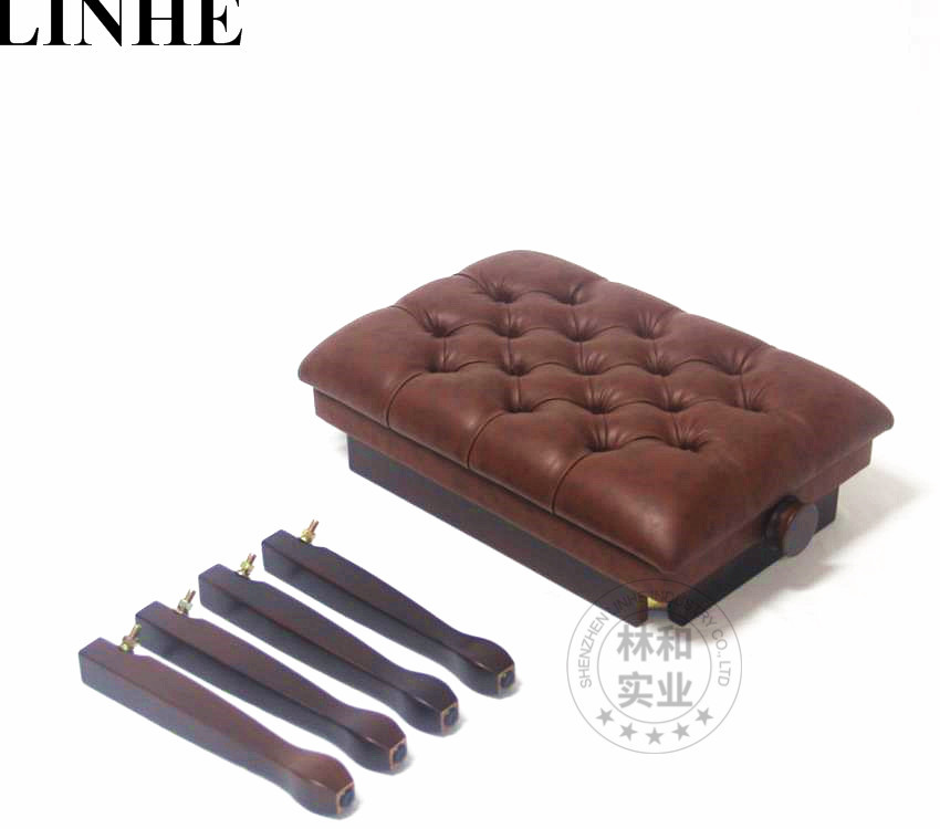 best price wholesale standard artist piano wholesale bench Black Piano Pedal Extender Bench for Kids with 2 Pedals Adjus