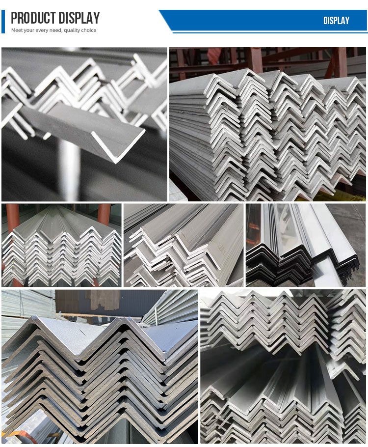 ASTM No.4 Surface Finish Stainless Steel Profiles Stainless Steel Angle Stock Custom Made