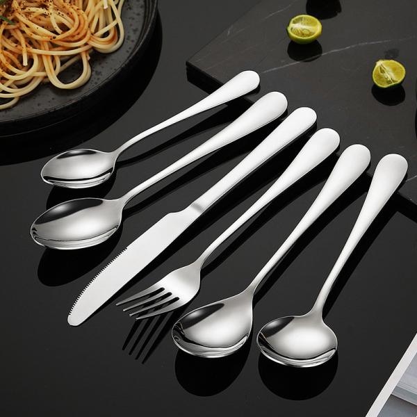 Stainless Steel Spoon Fork Knife Versatile for All Meals Dishwasher Safe Yes