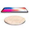 Buy cheap Silver Base Wooden Wireless Charger / Cordless Charger with 73% Efficiency from wholesalers