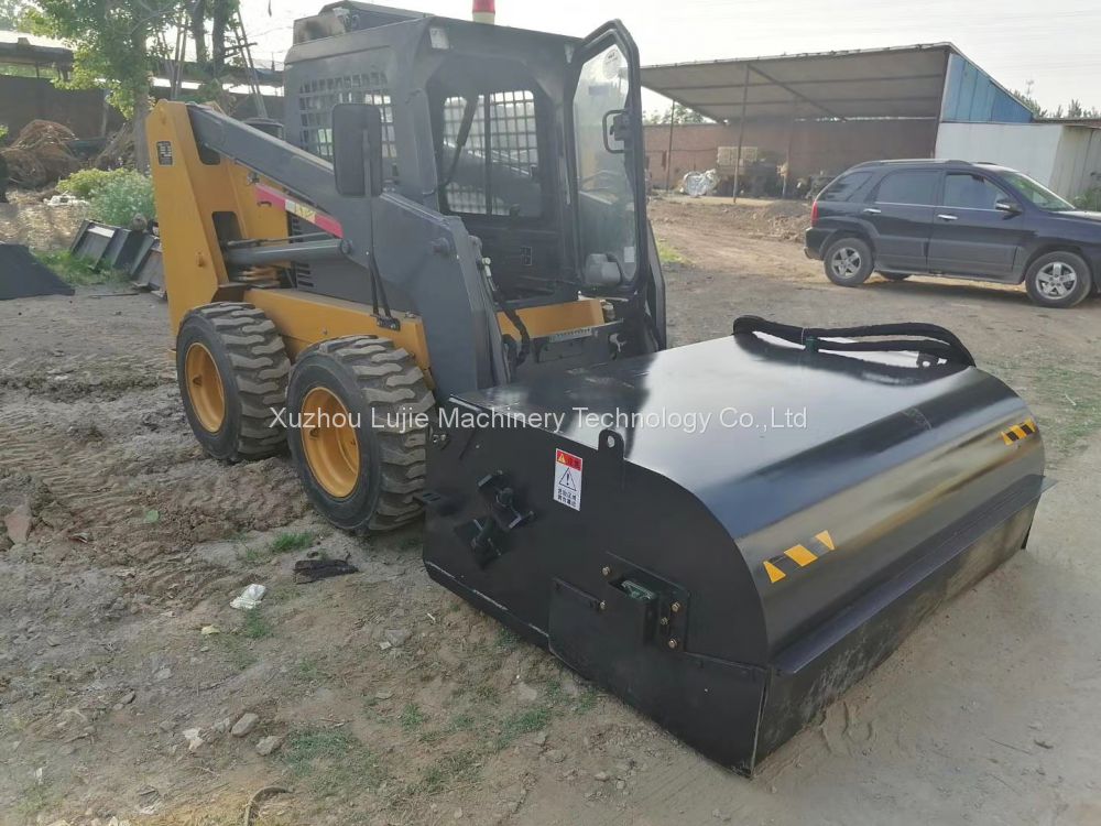 Lujie Sweeper Box Broom Skid Steer 72 Attachment