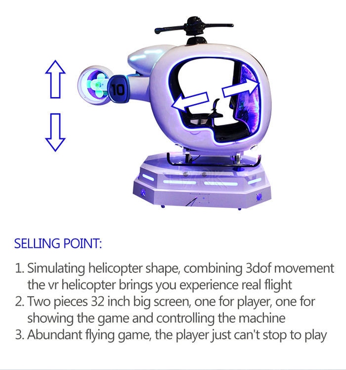 360 Degree Free Vision 9d Vr Flight Simulator For Kids