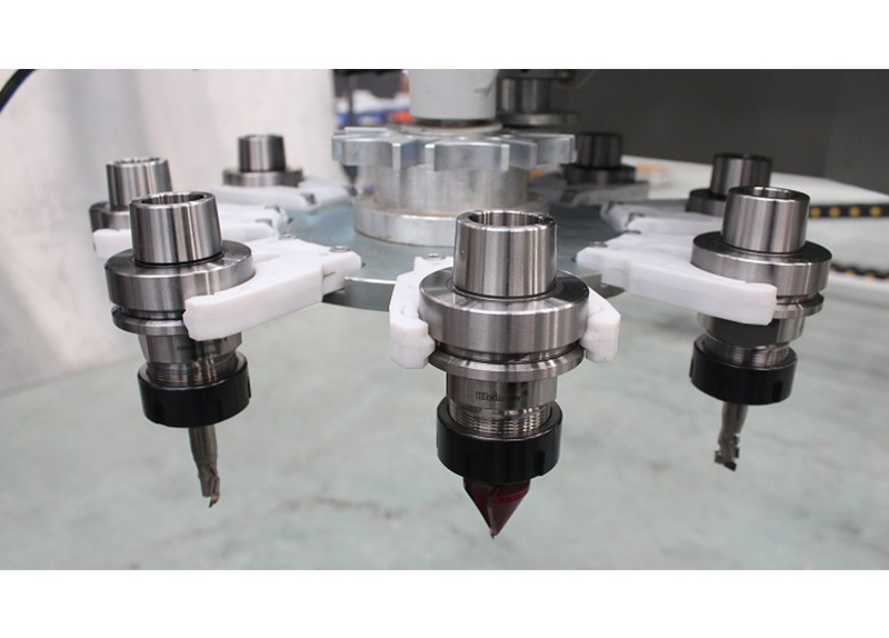 F3-1530D Carousel ATC CNC Router With Boring Unit