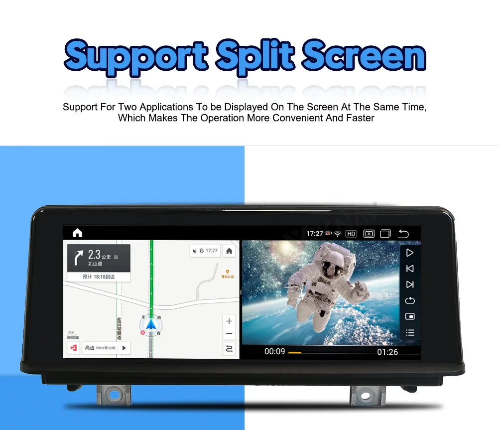 Wireless BMW Android Head Unit 5 Series F10 F11 2013-17 NBT System