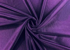 China 200GSM 84% Nylon Bathing Suit Material / Spandex Bathing Suit Fabric Purple on sale