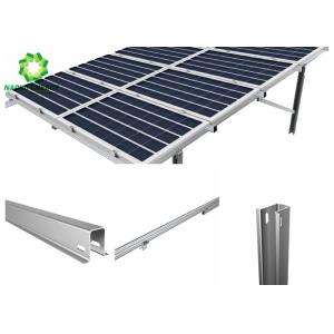 Solar Structure System Module Aluminum Solar Panel Mounting System Bracket Solar