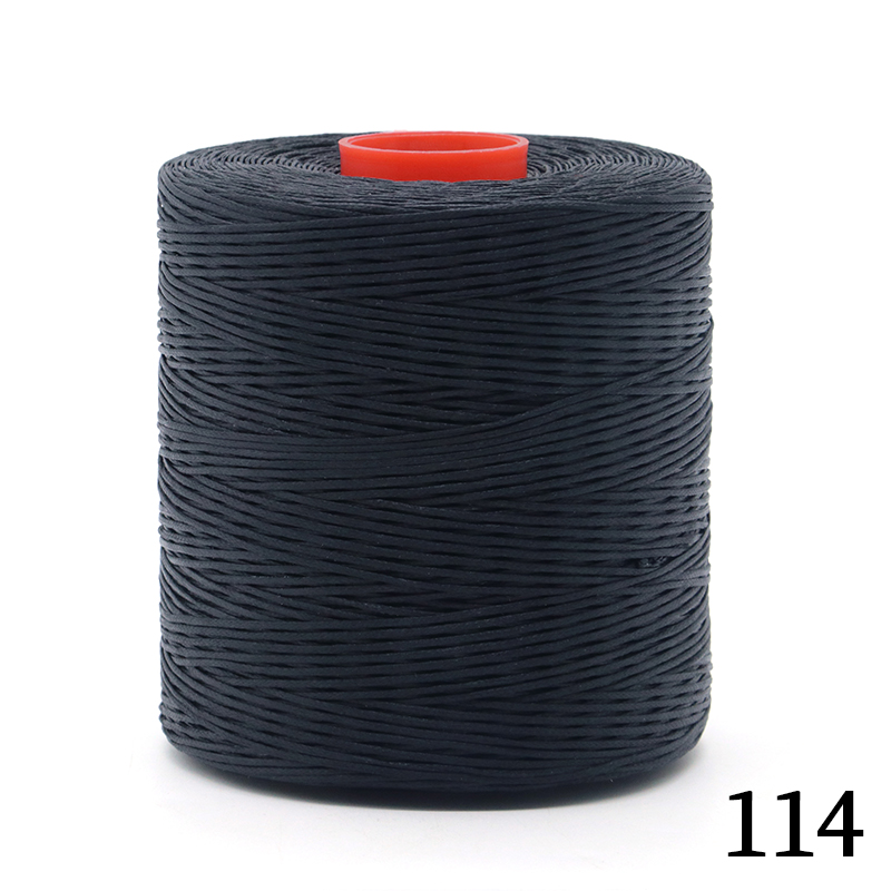 Diameter 2mm 400g Polyester Wax Bonded Braided Thread for Leather Sewing Thread 420D/16
