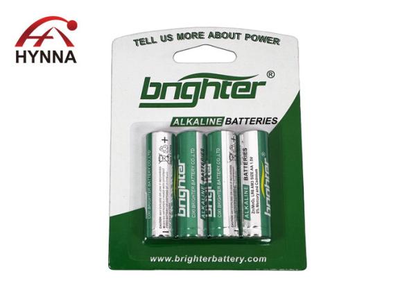Industrial Alkaline AA Battery LR6 AA 1.5V Alkaline Batteries LR06 4pcs Blister