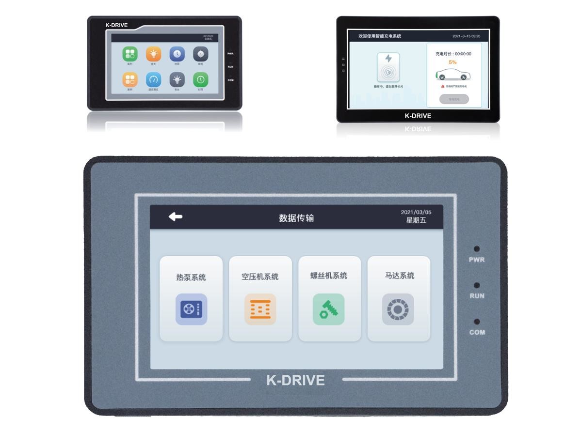 Mt6071IP Resistive HMI Touch Screen 480×272 Plastic Material