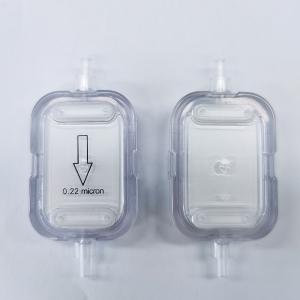 Medical Double Deck Square in-line intravenous filter Liquid Filtration And