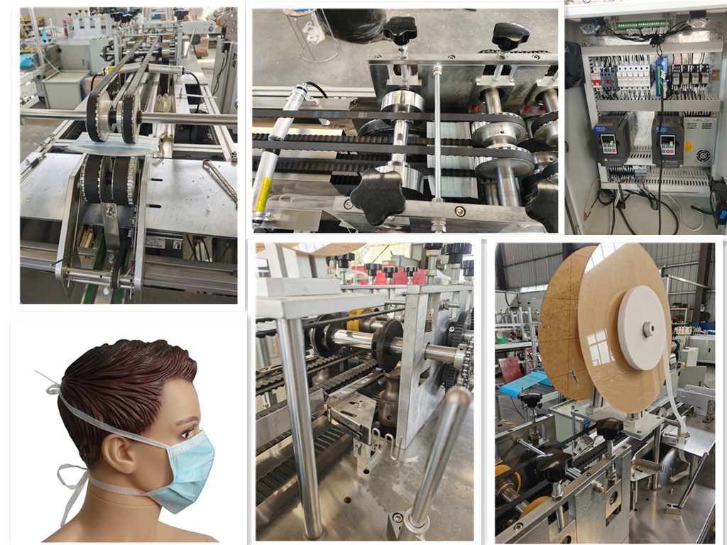 AC220V Surgical Mask Making Machine , 50Hz Mask Maker Machine