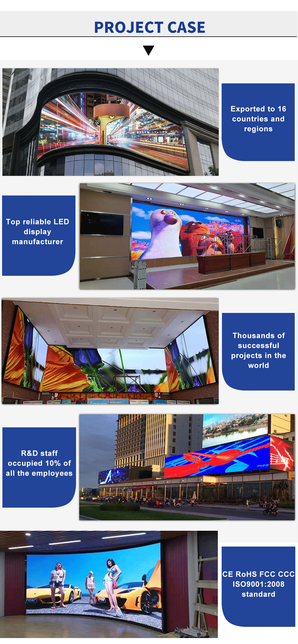SMD2121 LED Video Wall Concert Screens Multicolor Moistureproof