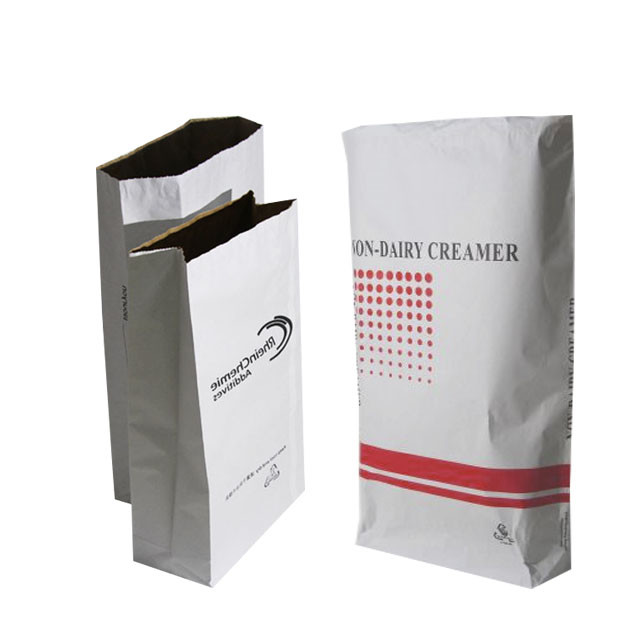 Eco - Friendly Recycled Wheat Flour Packaging Bags With Logo Print Food Grade