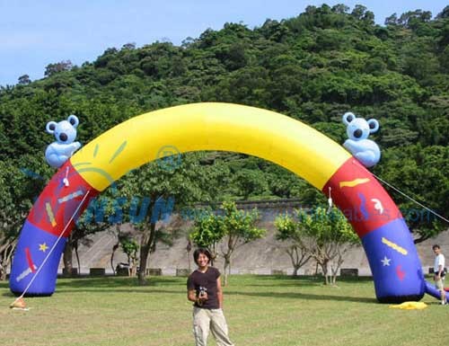 Koala Themed Inflatable Advertising Arch For Outdoor Activities