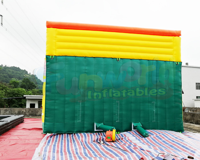 Quadruple Stitching Commercial Inflatable Slide Children Bounce House Jumping Castle