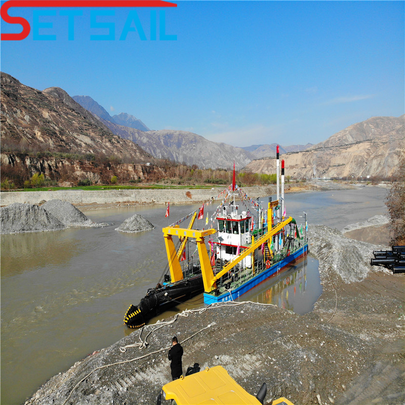 Rexroth Hydraulic 18inch Cutter Suction Dredger with Shijiazhuang Pump