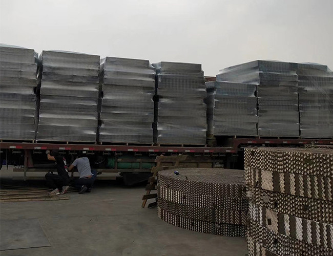 125Y High Flow Capacity Structured Packing 304 Stainless Steel Column Packing