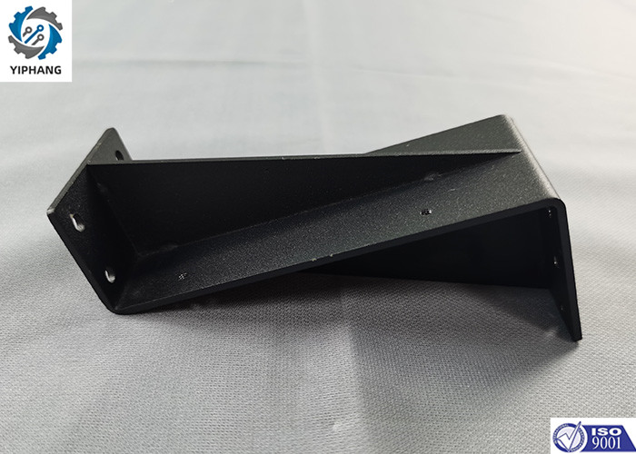 Black Brass Sheet Metal Parts Custom Stamping Bending Components 1.5mm ODM