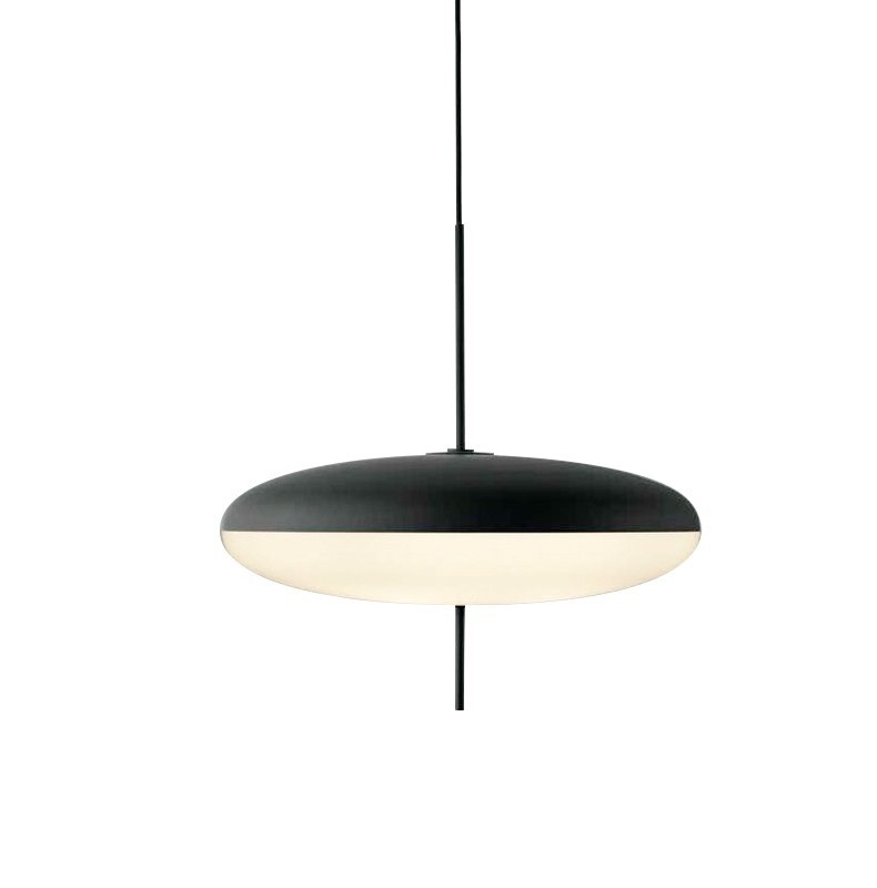Black And White Flying Saucer Pendant Light Modern Art Bedroom Pendant Lamp(WH-GP-116)