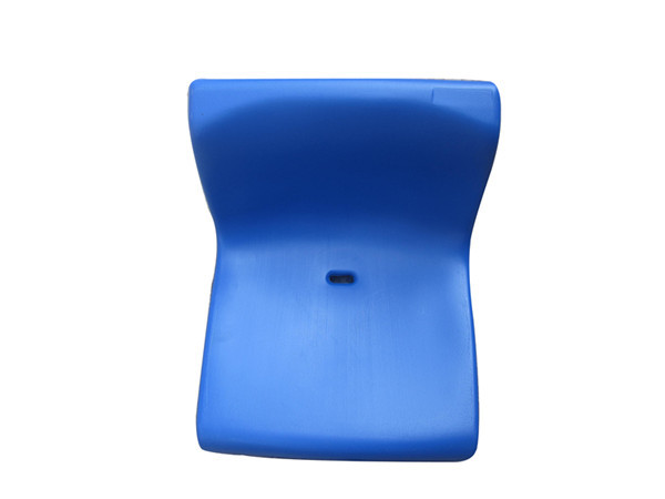 Choosable Color High Back HDPE Basketball Bleacher Seats / Plastic Gym Bleachers